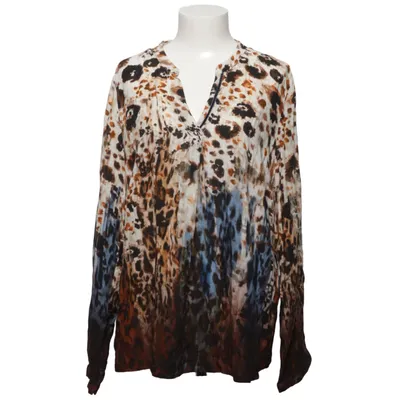 Blouse (Bruin, Blauw, Meerkleurig) van Emily van den Bergh