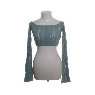 Crop top (Blå) fra Pull & Bear Bomuld