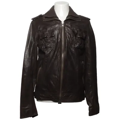 Leren jack (MS5GY028) van Superdry Leer, Polyester
