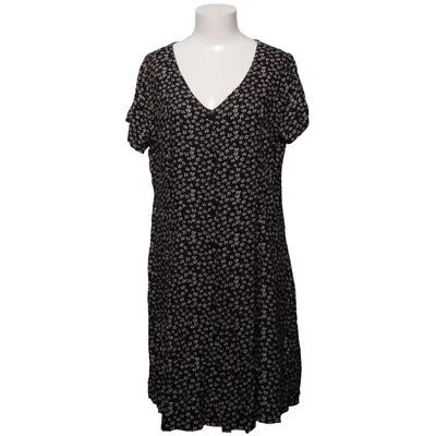 Jurk (Zwart, Wit, Roze) van Geena Viscose