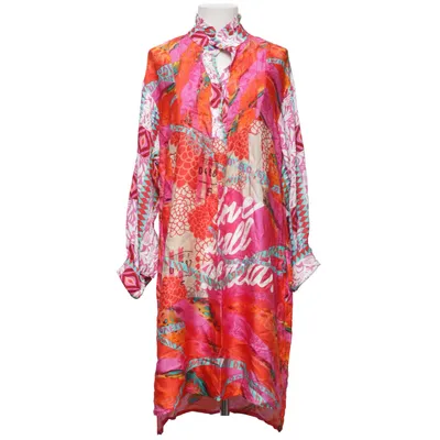Jurk (Roze, Oranje, Meerkleurig) van Miss Goodlife Viscose
