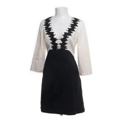 Jurk (Off-white, Zwart) van French Connection Katoen, Polyester