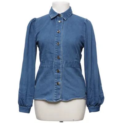 Denim blouse (Blauw) van Nümph