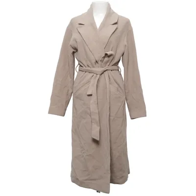 Coat (Beige) from Oui Acetate, Cashmere, Polyamide, Wool