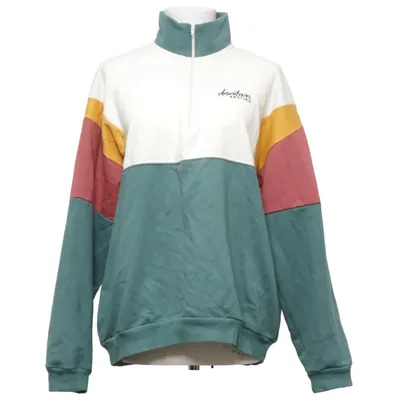 Sweatshirt (Green, Multicolored) from Kaotiko Cotton, Polyester