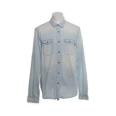 Denim blouse (Blauw) van Crocker Katoen