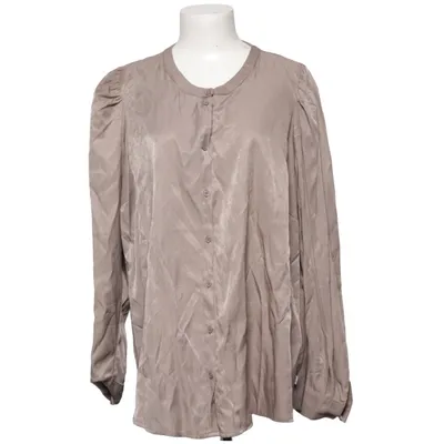 Blouse (Beige) from Zhenzi Polyester, Viscose