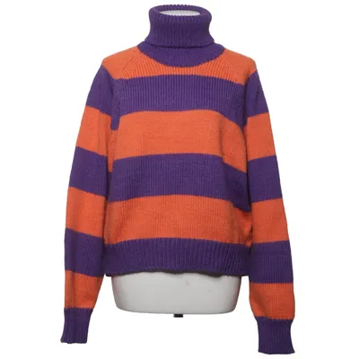 Polotröja (Lila, Orange) från Lindex Akryl, Polyester, Ull