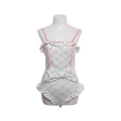 Baddräkt (Vit, Flerfärgad, Rosa) från Love Shack Fancy Elastan, Polyester