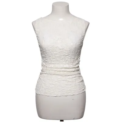 Top (White) from Pull & Bear Elastane, Polyester