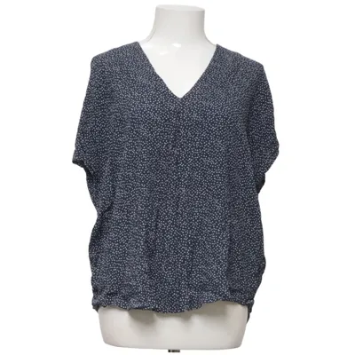Top (Blauw, Wit) van Nümph Viscose