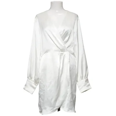 Klänning (Vit) från Object Elastan, Polyester
