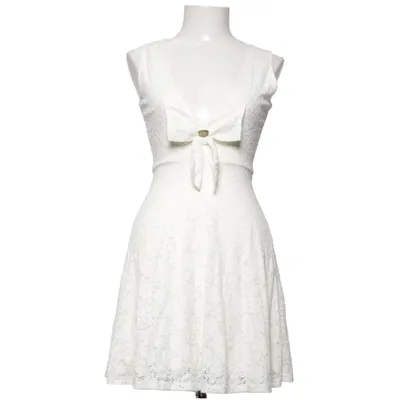 Jurk (Wit) van Chiara Forthi Elastaan, Polyamide, Viscose