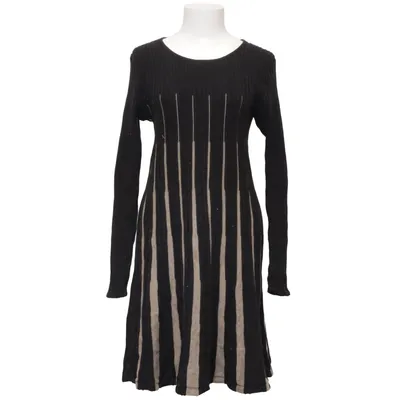 Jurk (Zwart, Beige) van Baldino Katoen