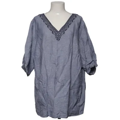 Top (Blauw) van Yessica by C&A Katoen, Linnen