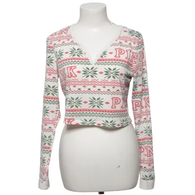 Långärmad t-shirt (Vit, Röd, Grön) från Pink Victoria's Secret Polyester