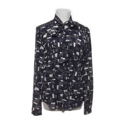 Blus (Blå, Vit, Grå) från DKNY Elastan, Silke