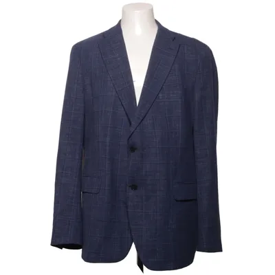 Kavaj (Blå) från Turo Elastan, Linne, Polyester, Viskos, Ull