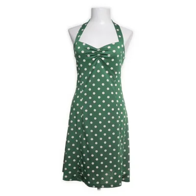 Jurk (Groen, Wit) van King Louie Polyester, Elastaan