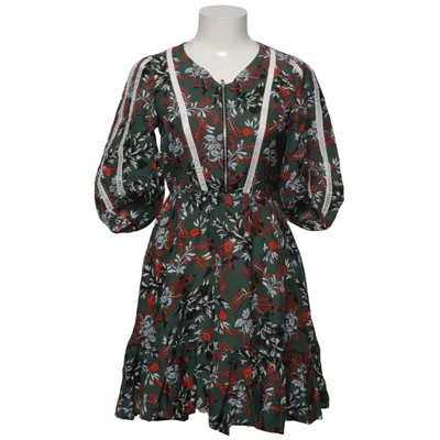 Robe (Vert, Multicolore) de Maje Coton, Lin, Viscose