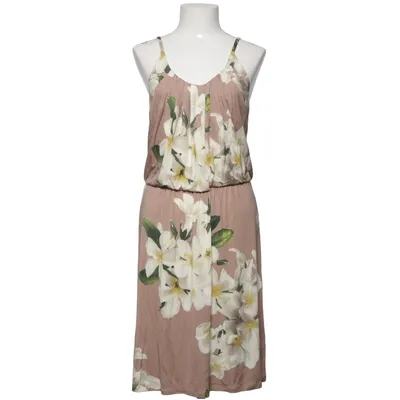 Klänning (Beige, Vit, Flerfärgad) från Blumarine Silke
