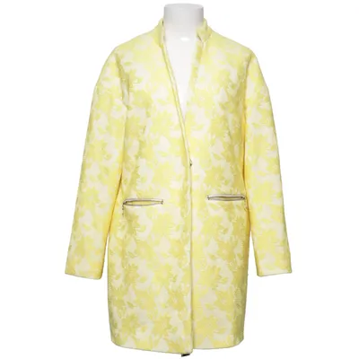 Coat (Yellow) from Amphora Elastane, Polyester