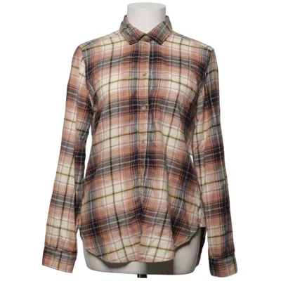 Flanellskjorta (Rosa, Blå, Vit) från American Eagle Outfitters Polyester, Viskos