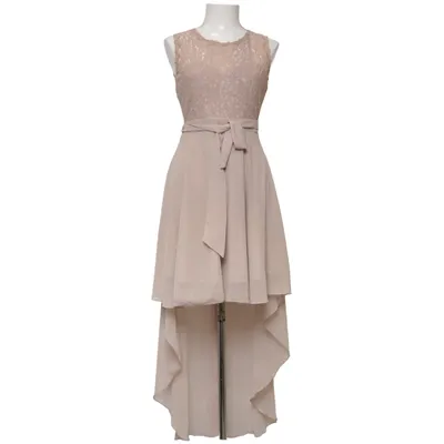 Cocktail dress (Beige) from Chiara Forthi Cotton, Polyamide, Polyester