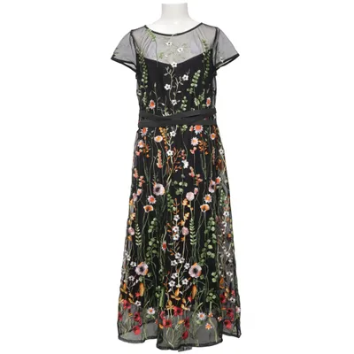 Robe longue (Noir, Multicolore) de Pure Female Polyester