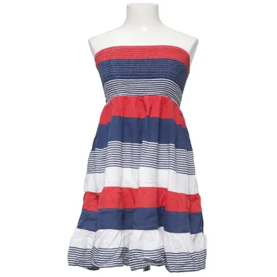 Jurk (Blauw, Rood, Wit) van Lanidor Viscose
