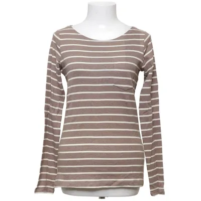 T-shirt à manches longues (Marron, Blanc) de ESPRIT Coton