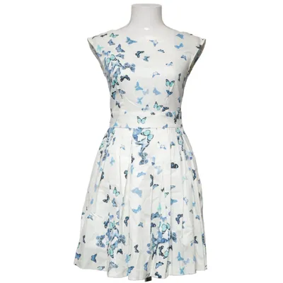 Dress (White, Blue) from Closet