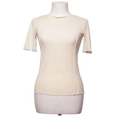Top (Beige) fra Baserange Elastan, Økologisk bomuld
