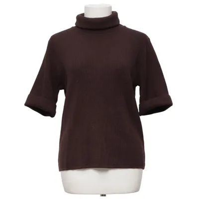 Turtleneck (Brown) from Stenströms Merino wool