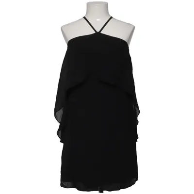 Jurk (Zwart) van Intropia Elastaan, Polyester, Zijde