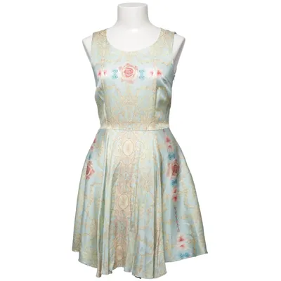 Kjole (Blå, Flerfarvet) fra Ida Sjöstedt Polyester, Viscose