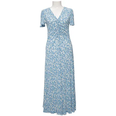 Jurk (Blauw, Wit) van Mango Polyester