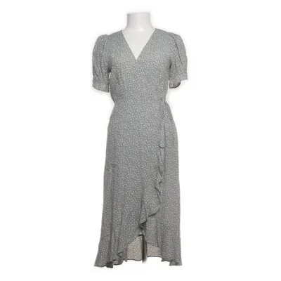 Omlottklänning (Grön, Vit) från Dobber Viskos