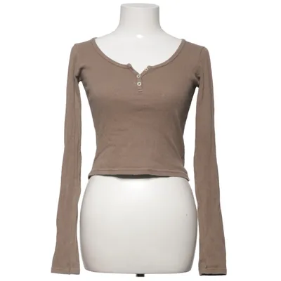 T-shirt manches longues (Marron) de Brandy Melville Coton