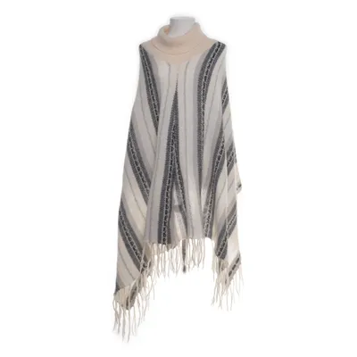 Poncho (Beige, Grijs, Meerkleurig) van Shein Curve Acryl