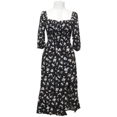 Jurk (Zwart, Meerkleurig) van Hollister Elastaan, Polyester, Viscose