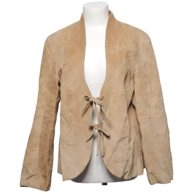 Veste en cuir (Beige) de Arma Acétate, Cuir