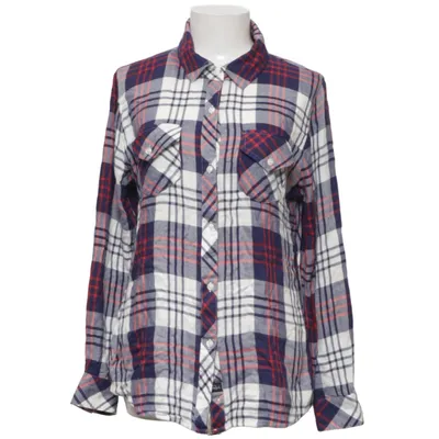 Chemise en flanelle (Bleu, Rouge, Blanc) de Rails Viscose