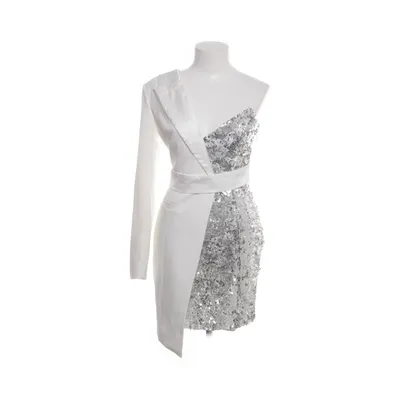 Dress (White) from Miss Circle Elastane, Polyester