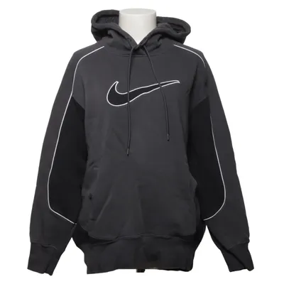 Huvtröja (Grå, Svart) från Nike Bomull, Polyester