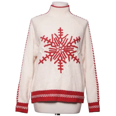 Julesweater (Rød, Hvid) fra Oysho Akryl, Polyester