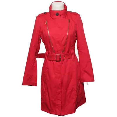 Trenchcoat (Rood) van Chicet Jeune Katoen