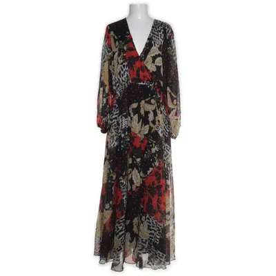 Maxi jurk (Zwart, Meerkleurig) van River Island Plus