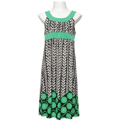 Dress (Black, White, Green) from Bonnie Jean Elastane, Polyester