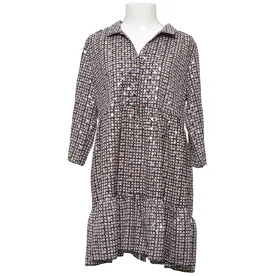 Jurk (Blauw, Wit, Rood) van J&S Millenium Polyester